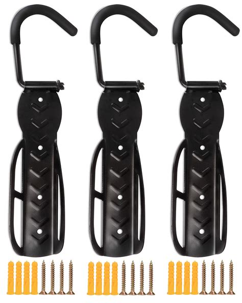 Buy Bike Rack for Garage, 3-Pack Vertical Bike Hooks for Garage, Heavy-duty Bike Wall and Bike ...