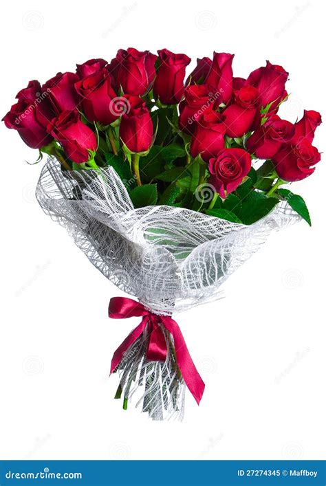 Rose Flowers Bouquet Isolated Stock Photo 27274345 - Megapixl