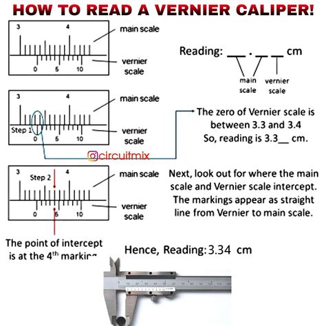 Circuitmix.com - ️ Explained- how to read a vernier caliper