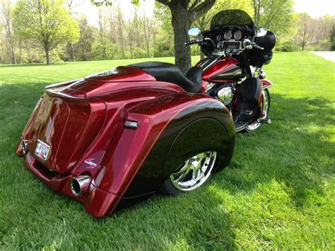 2012 Harley-Davidson® Custom Trike (Candy Sun Glow Red And deep merlow ...