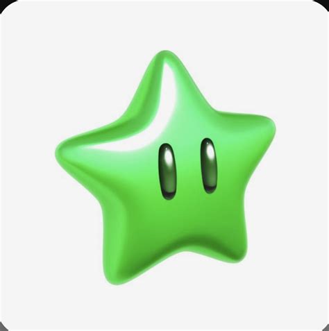 green star y2k | Green y2k, Mario star, Collage phone case