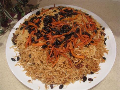 Kabuli Pulao (Afghan Lamb Pilaf) - Cukzy