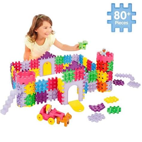 Waffle Blocks Castle | MomMomOnTheGo