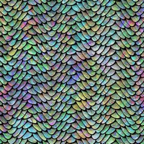 Rainbow Fish Scales Pattern