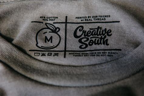 Custom Tag Printing & Labels For Custom Printed T-Shirts | Real Thread