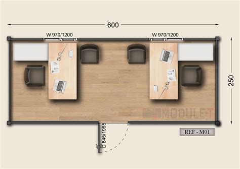 Office Container – Module-t | Prefabricated Building Solutions