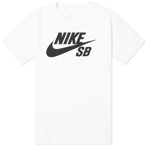 Nike SB Logo Tee White & Black | END. (KR)