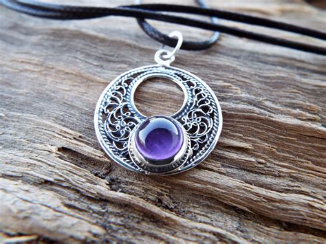 Sterling Silver Amethyst Pendant