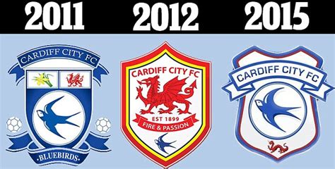 Cardiff City announce new club badge for 2015-16 season with Bluebird returning to centre stage ...