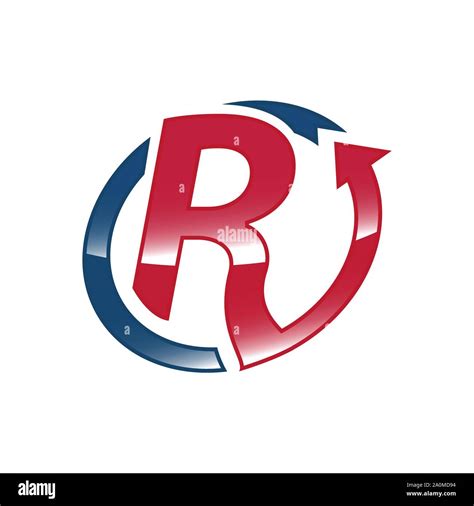 creative initial letter R logo design vector graphic concept Stock Vector Image & Art - Alamy