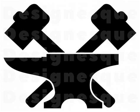 Anvil clipart silhouette, Anvil silhouette Transparent FREE for download on WebStockReview 2024