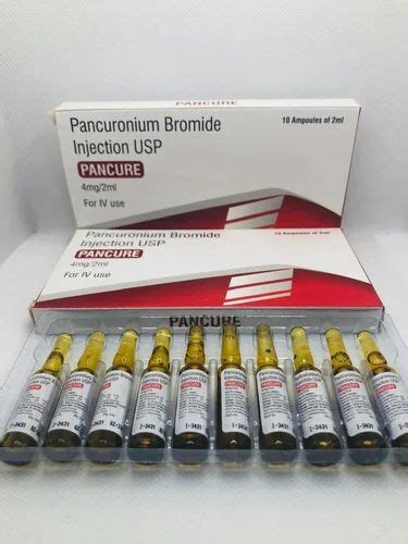 Pancuronium Bromide Injection at best price in New Delhi by Jackson Laboratories Pvt. Ltd. | ID ...