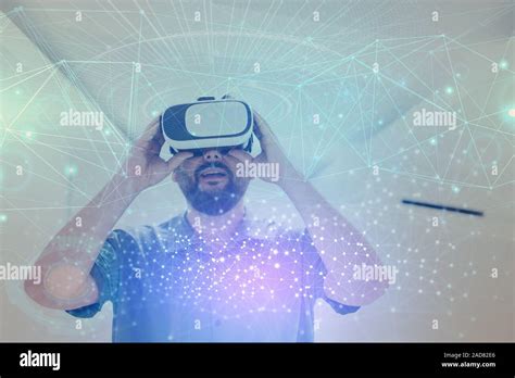 virtual reality vr glasses Stock Photo - Alamy