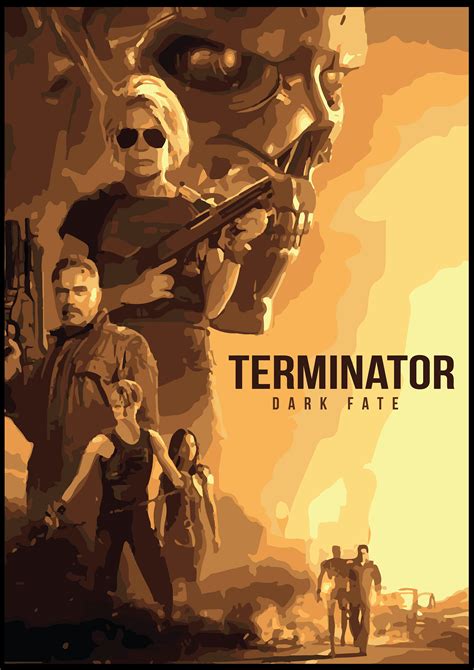 Terminator: Dark Fate Vector Illustration on Behance