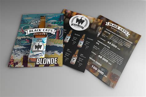 Illustrations for craft beer labels on Behance