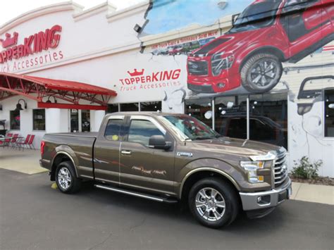 2016 Brown Ford F150 Chrome Accessories, Horse Graphic - TopperKING ...