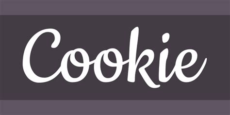 Cookie Font Free by Ania Kruk » Font Squirrel