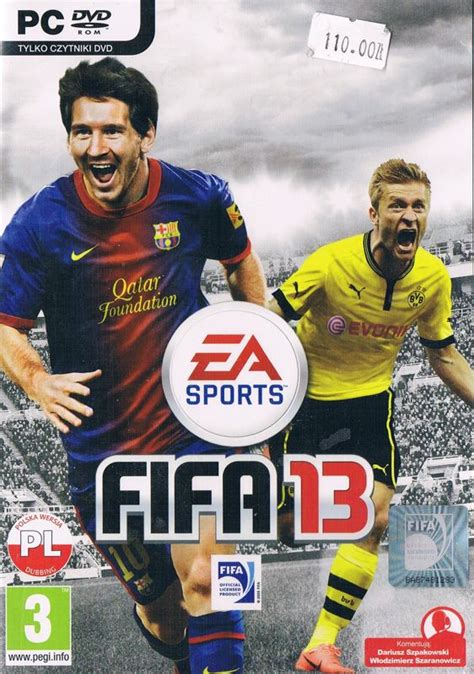 FIFA Soccer 13 (2012) box cover art - MobyGames