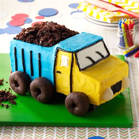 Dump Truck Cake Recipe | Taste of Home