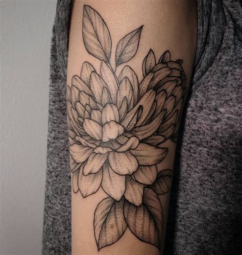 Black Dahlia Flower Tattoo Meaning – Idalias Salon