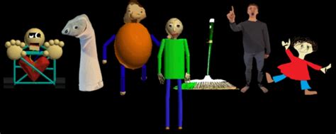 Baldi's basics all characters