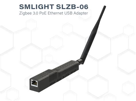 SMLIGHT SLZB-06 - A Zigbee 3.0 to Ethernet, USB, and WiFi adapter with PoE support - CNX Software