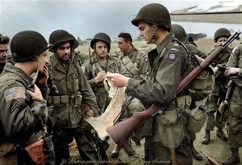 Wwii Paratroopers 82nd Airborne Division