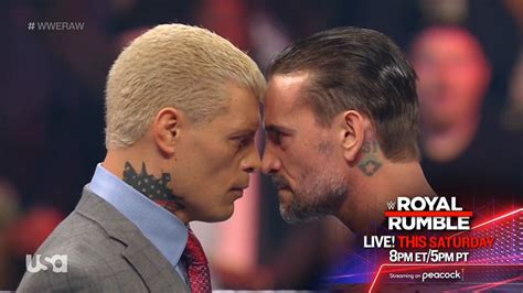 CM Punk And Cody Rhodes Have Heated Confrontation On WWE RAW - Wrestlezone