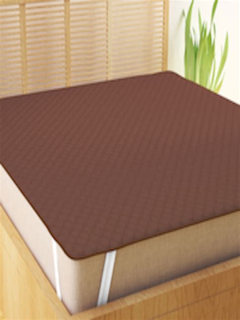 Buy Story@home Brown Single Bed Waterproof Mattress Protector ...