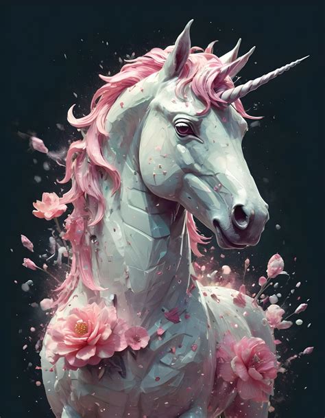 Unicorn Fantasy Art Illustration Free Stock Photo - Public Domain Pictures