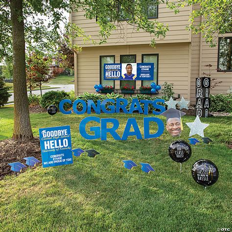 Personalized Goodbye Hello Graduation Yard Sign | Oriental Trading