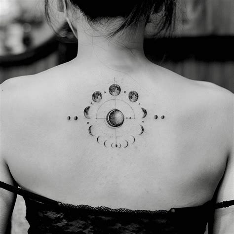 30 Awesome Moon Phases Tattoo Ideas for Men & Women in 2023