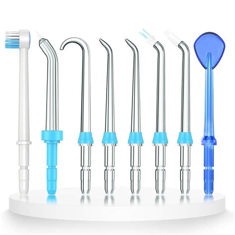 Amazon.com: WEQNNM 8 Pcs Replacement Tips for Waterpik Water Flosser,Replacement Classic Jet ...