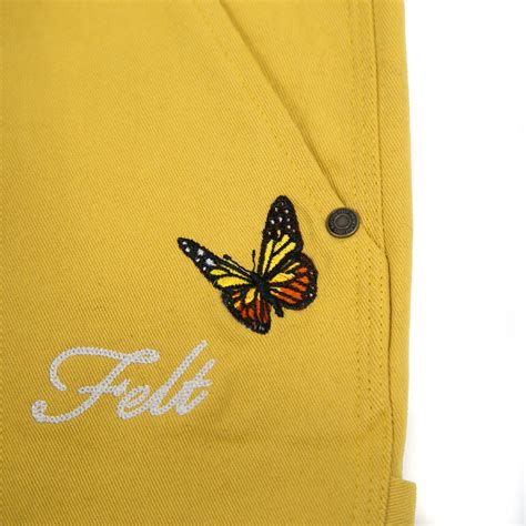 Butterfly Garden Pants Yellow - Felt - For Every Living Thing