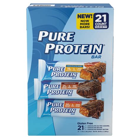 Buy Pure Protein High Protein Bars, Variety Pack 21 Count Online at Lowest Price in Ubuy Nepal ...