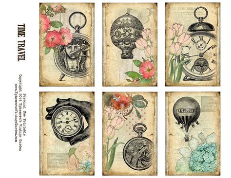 Blogger | Steampunk cards, Vintage ephemera, Steampunk printables