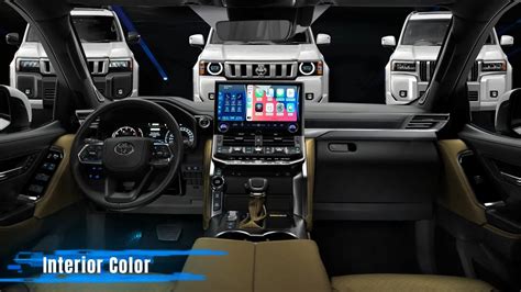 Toyota Prado 2025, CGI de cara e interior