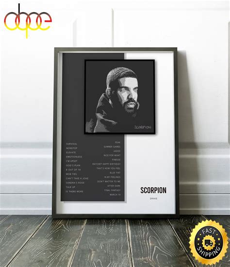 Drake Album Cover Poster Tour 2023 Canvas – Musicdope80s.com