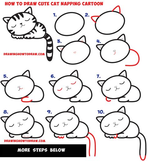 Great How To Draw A Cat For Kids of all time Don t miss out | howtopencil4