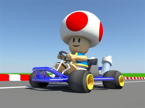 Toad from Mario Kart 64 by MickeyPeanut on DeviantArt