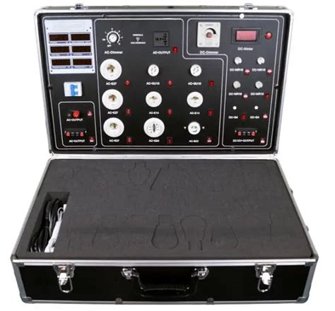 LED demo case,The high end LED digital display test box,LED lighting demo box 640 8P-in Portable ...