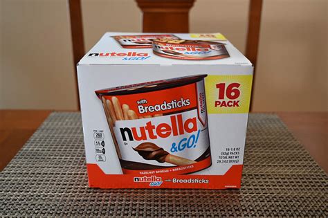 Costco Nutella & Go with Breadsticks Review - Costcuisine