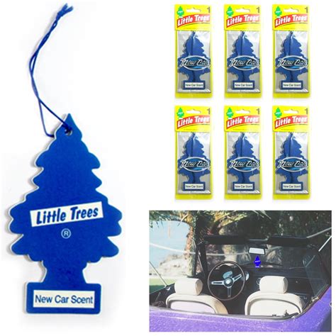 6 Pc New Car Smell Scent Little Trees Air Freshener Home Hanging Office Aroma ! - Walmart.com