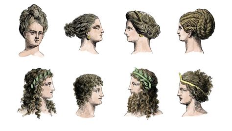 Pin by Ry Irina on Древняя Греция | Greek hair, Womens hairstyles, Ancient greek hair