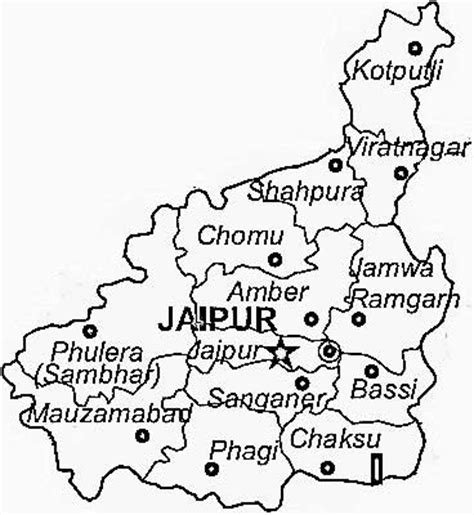 Jaipur District Guide Map Rajasthan- Jaipur District Tourism ...