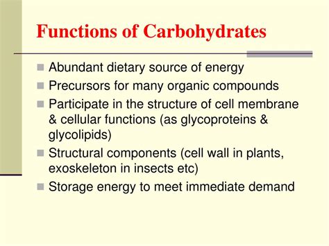 PPT - Carbohydrates of physiological significance PowerPoint Presentation - ID:2910128