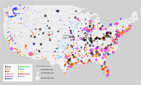 Nuclear Power Plants Map