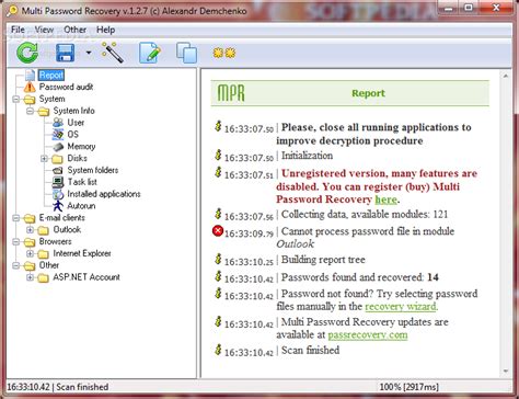Download Multi Password Recovery 1.2.9