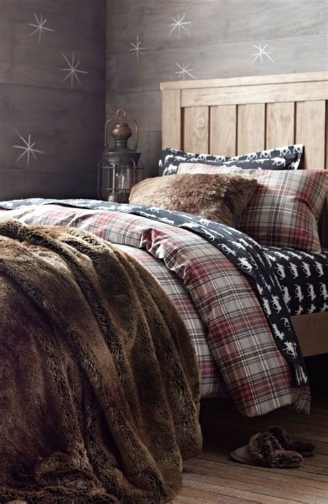 lodge-plaid-flannel-bedding-for-winter