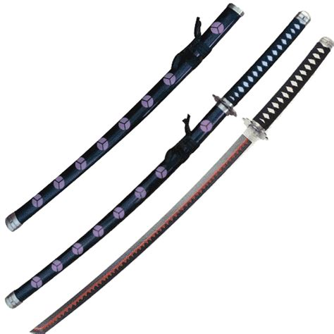 Roronoa Zoro's Shusui One Piece Anime Sword Red Hamon - Walmart.com